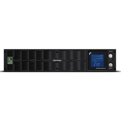CyberPower PR1500ELCDRTXL2U Rack/Tower UPS, Multifunction LCD panel, 10× IEC320 C13, adjustable output